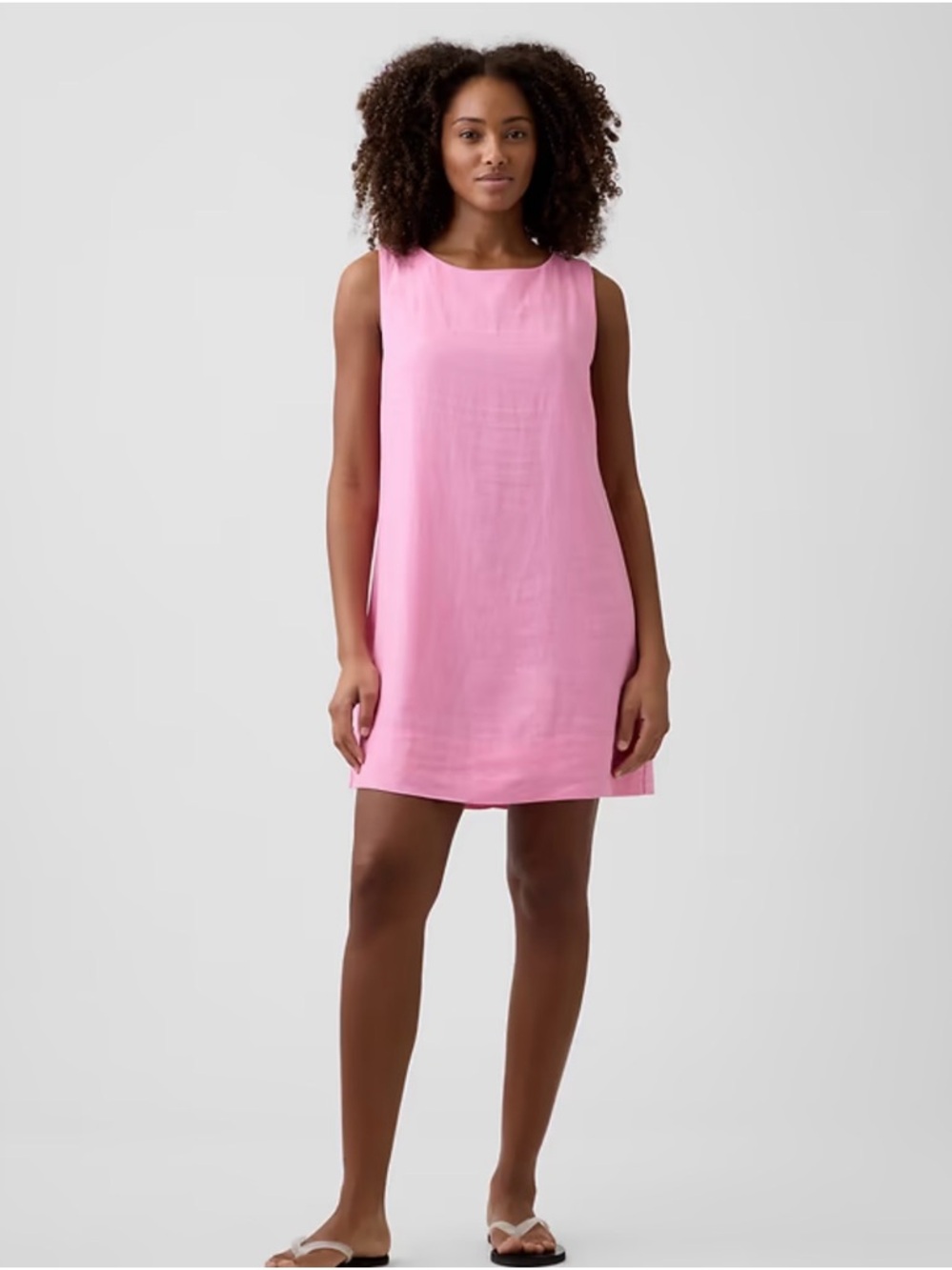 GAP Sleeveless Pink Mini Dress